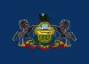 Flagge von Pennsylvania